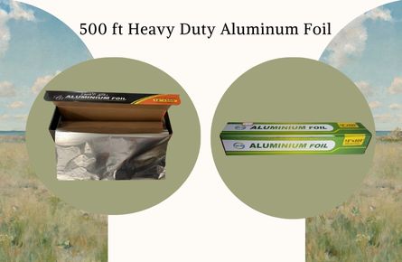 500 ft heavy duty aluminum foil roll