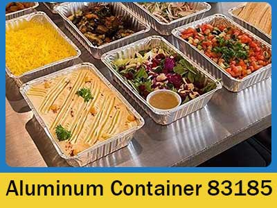 aluminum foil container 83185