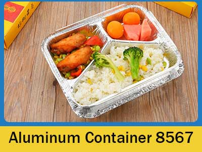 aluminum foil container 8567