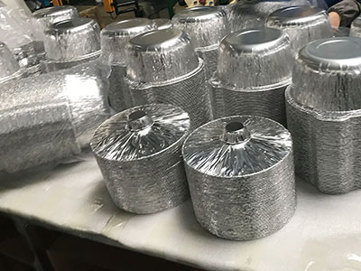 aluminum disposable pots with lids 338