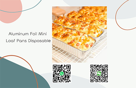 aluminum foil mini loaf pans disposable